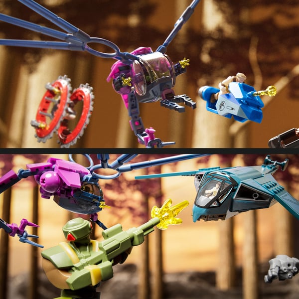 Mattel Brick Shop Masters of the Universe Eternia Flight Fight
