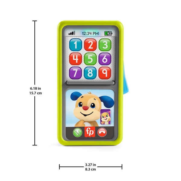Fisher-Price Laugh & Learn 2-i-1 Slide to Learn-smartphone