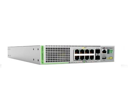 Allied Telesis AT-GS980MX/10HSM-50 netværksswitch Administreret L3 5G Ethernet (100/1000/5000) Strøm over Ethernet (PoE) Grå