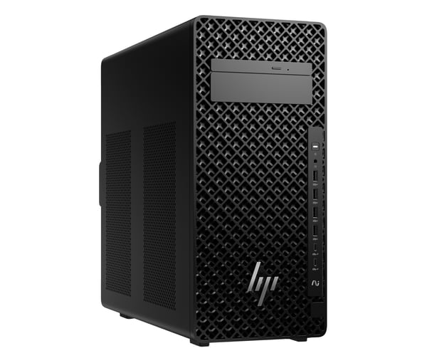 HP Z2 Tower G1i Desktop PC Intel Core Ultra 7 265K 32 GB DDR5-SDRAM 1 TB SSD NVIDIA RTX Pro 2000 Blackwell Windows 11 Pro Arbetsstation AI Workstation, AI PC Svart
