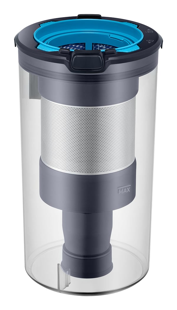 Samsung VS15A6031R4 Sauvaimuri Akku Kuiva Sykloninen Pussiton 0,8 L 410 W Musta, Purppura