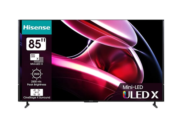 Hisense 85UXKQ 2,16 m (85") 4K Ultra HD Smart TV Wi-Fi Anthracit 2500 cd/m² Hisense 85UXKQ 2,16 m (85") 4K Ultra HD Smart TV Wi-Fi Anthracit 2500 cd/m²