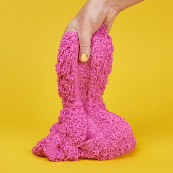 Kinetic Sand KNS RFL 2lb ShmrSdCrystal Pink GML