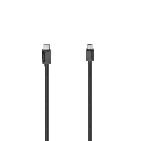 Hama 00200644 USB-kabel USB 2.0 0,75 m USB C Micro-USB A 0,48 Gbit/sek. Sort