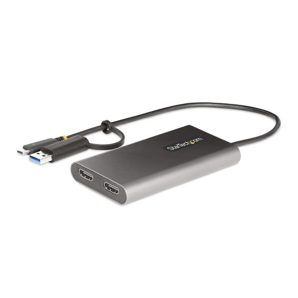 StarTech.com 109B-USBC-HDMI USB grafisk adapter 3840 x 2160 pixel Grå