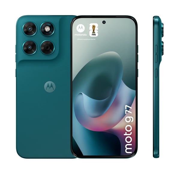 Motorola moto g77 17,3 cm (6.8") Hybridi-Dual SIM Android 16.0 5G USB Type-C 8 GB 256 GB 5200 mAh Vihreä