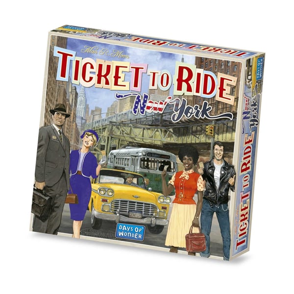 Asmodee Ticket to Ride : New York Ticket To Ride: New York Lautapeli Asmodee Ticket to Ride : New York Ticket To Ride: New York Lautapeli