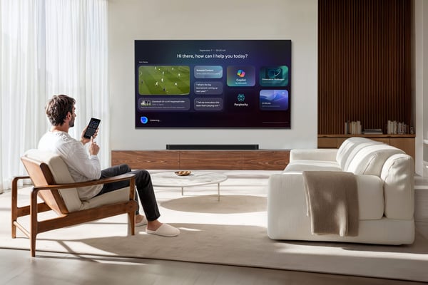 Samsung TU43M73HAU 109,2 cm (43") 4K Ultra HD Smart-TV Wi-Fi Grå