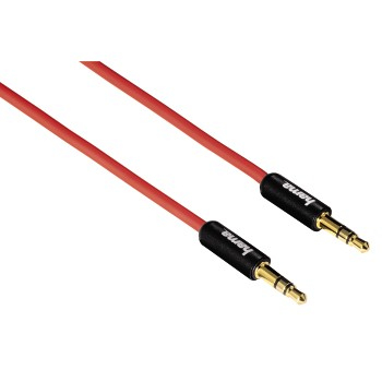 Hama 0.5m 3.5mm/3.5mm lydkabel 0,5 m Rød