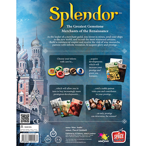 Asmodee Splendor Brætspil Strategi