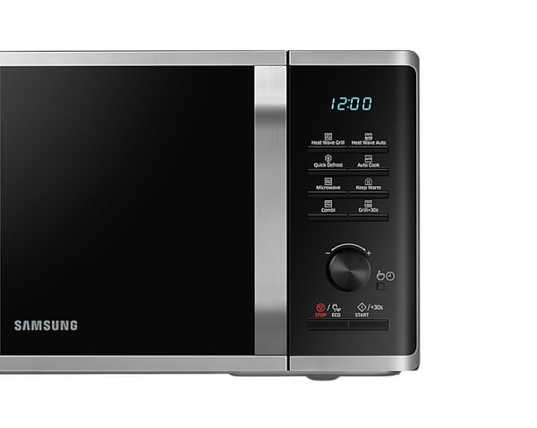 Samsung MG23K3575AS/EO mikrovågsugn Svart Grillmikrovågsugn Bänkdiskmaskin 23 l 800 W