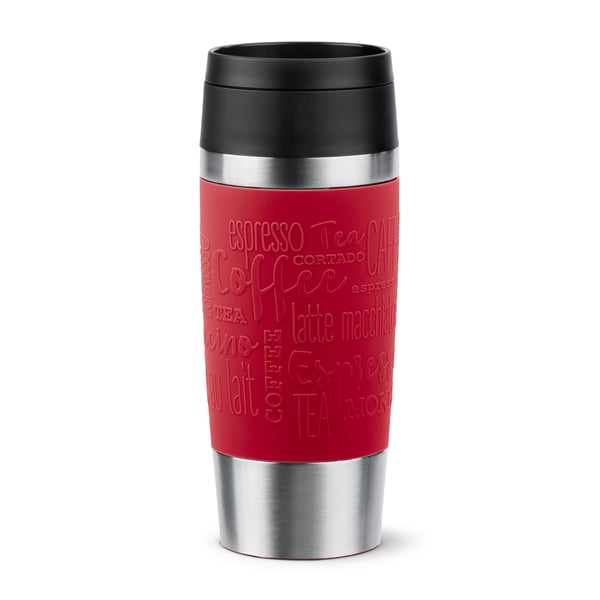 EMSA Travel Mug Classic N2020400 matkamuki 360 ml Musta, Punainen, Ruostumaton teräs Ruostumaton teräs EMSA Travel Mug Classic N2020400 matkamuki 360 ml Musta, Punainen, Ruostumaton teräs Ruostumaton teräs