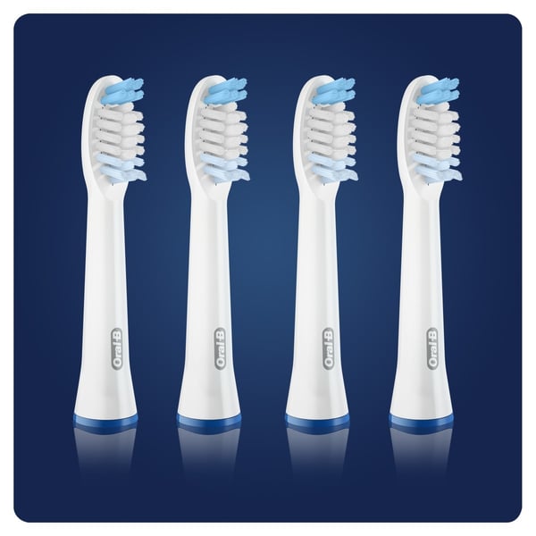 Braun Pulsonic Clean 4 stk Hvid