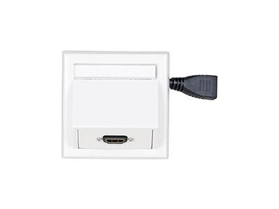 Vivolink WI221184 eluttag HDMI Vit