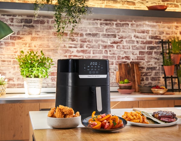 Tefal Easy Fry & Grill EY5058 Single 4,2 l Fristående 1550 W Varmluftsfritös Svart
