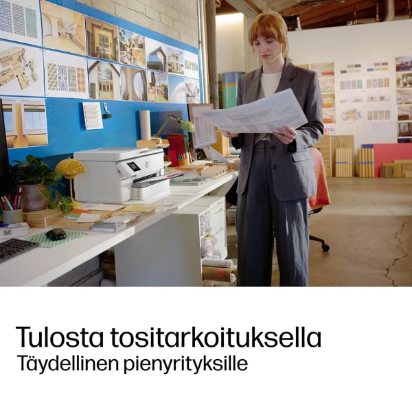 HP OfficeJet Pro 9720e Langaton All-in-One Väri Tulostin, Kaksipuolinen tulostus; Kopiokone, skanneri