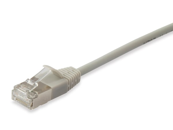 Equip 606112 nätverkskablar Beige 0,25 m Cat6a F/FTP (FFTP) Platt