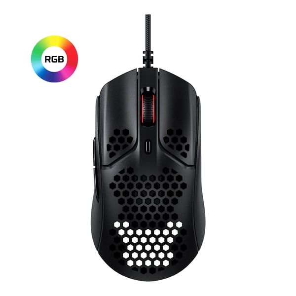HyperX Pulsefire Haste datormöss Spela Ambidextrous USB Type-A Optisk 16000 DPI