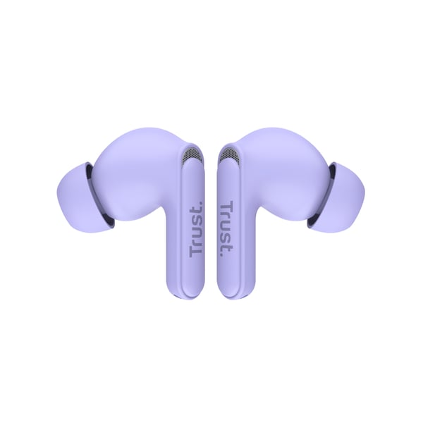 Trust Yavi Kuulokkeet True Wireless Stereo (TWS) In-ear Puhelut/Musiikki USB Type-C Bluetooth Purppura