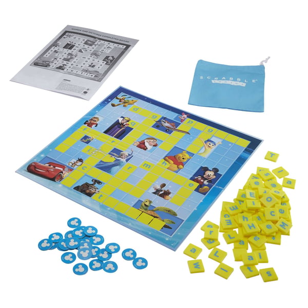 Mattel Games Scrabble Junior Disney Brädspel Word