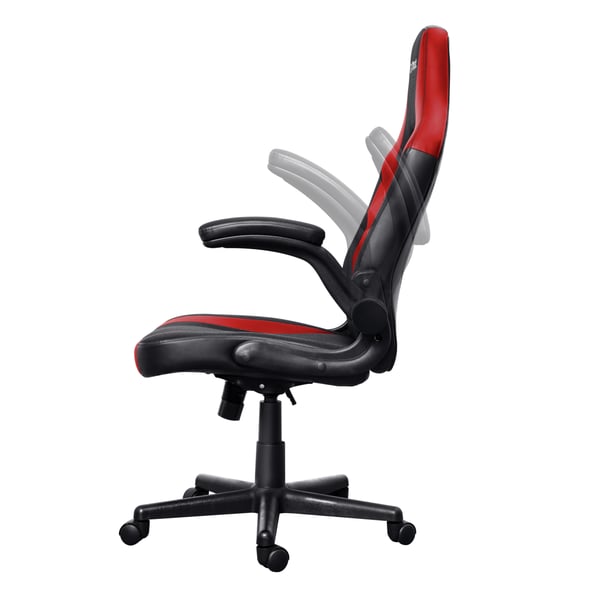 Trust GXT 703R RIYE Universal gamingstol Sort, Rød