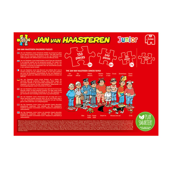 Jan van Haasteren - Junior 9 Efteling Max & Moritz (360 pieces)