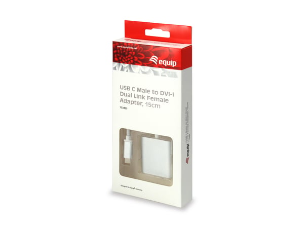Equip 133453 USB grafisk adapter 4096 x 2160 pixel Hvid