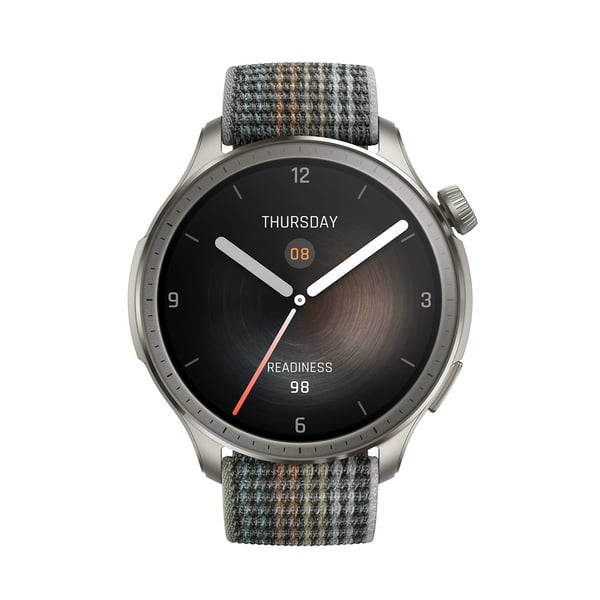 Amazfit Balance 3,81 cm (1.5") AMOLED 46 mm Digitaalinen 480 x 480 pikseliä Kosketusnäyttö Harmaa Wi-Fi GPS (satelliitti)