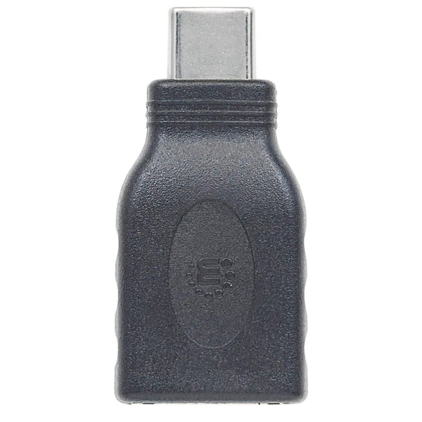 Manhattan 354646 kabel kønsskifter USB C USB A Sort