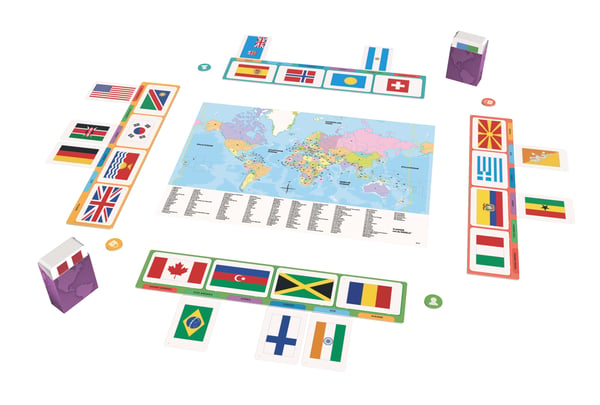 Tactic Vlaggen van de wereld Brætspil Oplysende
