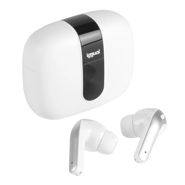 iggual True Sound Kuulokkeet True Wireless Stereo (TWS) In-ear Puhelut/Musiikki Bluetooth Valkoinen