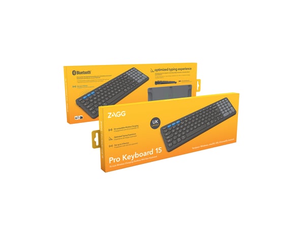 Pro 15 tastatur Universal Bluetooth QWERTY UK Engelsk Sort 84005
