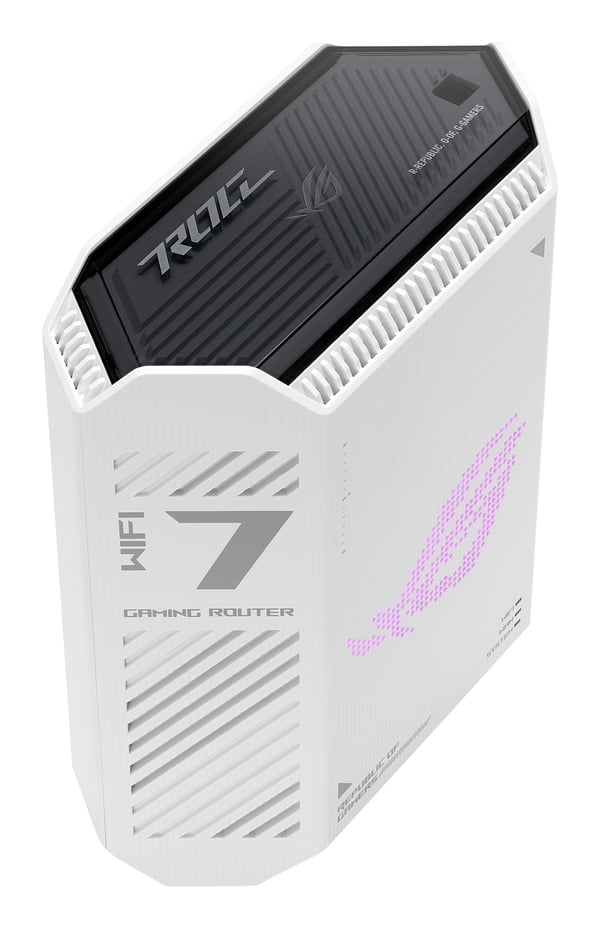 ASUS GS-BE7200 langaton reititin 2.5 Gigabit Ethernet Kaksitaajuus (2,4 GHz/5 GHz) Valkoinen, Musta
