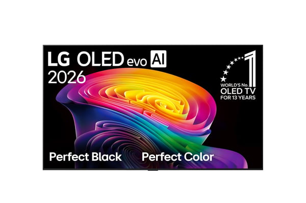 LG OLED evo AI OLED55C64LA 139,7 cm (55") 4K Ultra HD Älytelevisio Wi-Fi Musta