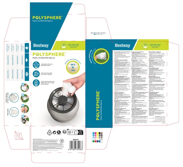 Bestway 58475 / 24 uima-allastarvike Suodatinaine