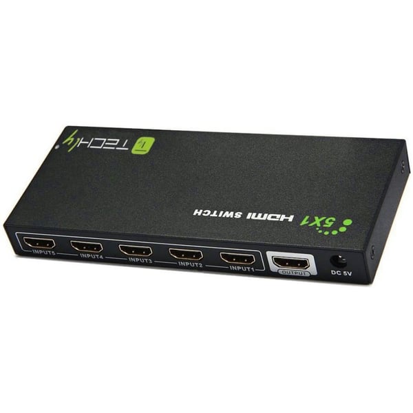 Techly IDATA HDMI-4K51 bild-switchar