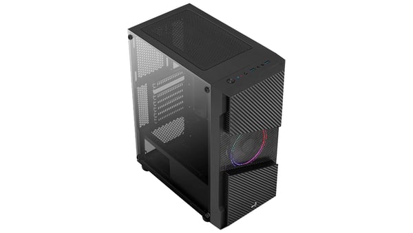 Aerocool Menace Saturn FRGB Midi Tower Svart