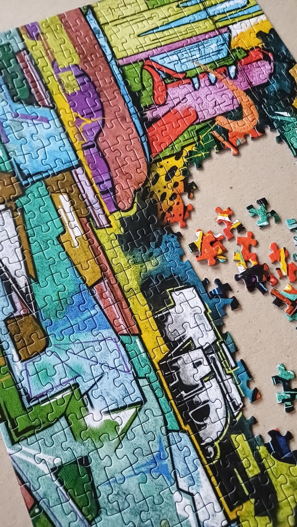Tactic Puzzle Lovers Street Art of Graffiti 500 pcs puzzle