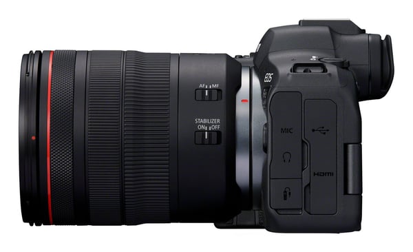 Canon EOS R6 Mark II + RF 24-105mm F4 L IS USM MILC 24,2 MP CMOS Svart