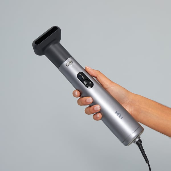 Braun AS 4.3 Kuumailmaharja Musta, Hopea 1000 W 2,2 m