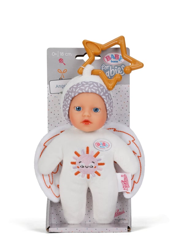 Zapf BABY born for babies Angel 3 ass. 18cm vauvan roikkuva lelu
