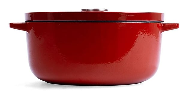 KitchenAid CC006060-001 suppegryde 5,2 L Rød Støbejern