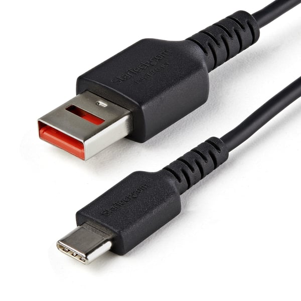 StarTech.com USBSCHAC1M USB-kabel USB 2.0 1 m USB A USB C 0,48 Gbit/sek. Sort