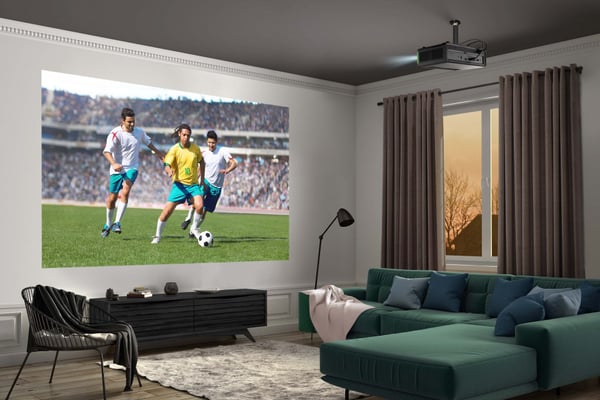 Viewsonic X1-4K dataprojekter Standard-kast projektor LED UHD 4K (3840x2160) 3D Sort