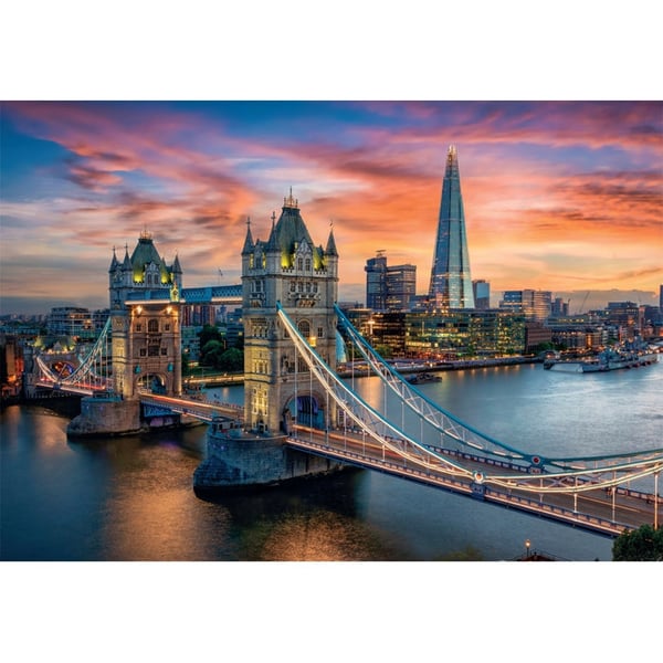 Clementoni High Quality Collection London Twilight Puslespil 1500 stk Landskab