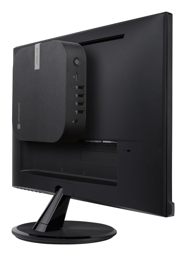 ASUS Chromebox CHROMEBOX6-S5007UN Intel Core 5 120U 8 GB DDR5-SDRAM SSD ChromeOS Mini PC Mini-PC Svart