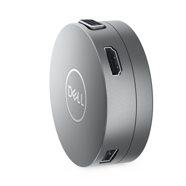 DELL Pro 7-i-1 USB-C-reseadapter - DA310