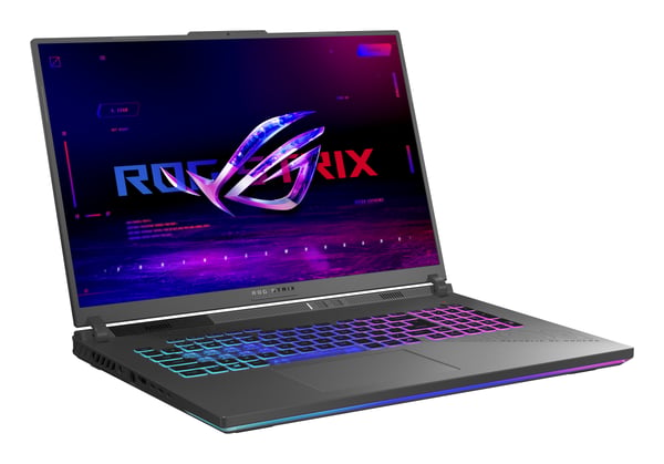 ASUS ROG Strix G18 G814PM-S9012W AMD Ryzen™ 9 7940HX Laptop 45,7 cm (18") 2.5K 16 GB DDR5-SDRAM 1 TB SSD NVIDIA GeForce RTX 5060 Wi-Fi 6E (802.11ax) Windows 11 Home Grå QWERTY Hollandsk