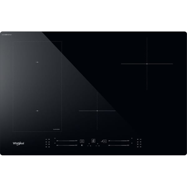 Whirlpool WL S2177 CPNE Svart Inbyggd 77 cm Induktionshäll med zon 4 zone(s)