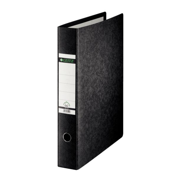 Leitz Cardboard binder ringpärmar A3 Svart